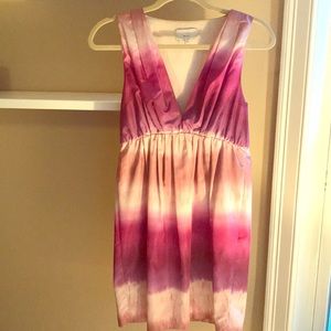 Adam Lippes silk ombré dress